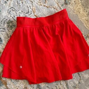Lululemon court rival high rise skirt